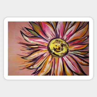 Daisy Flower in Pink Sticker